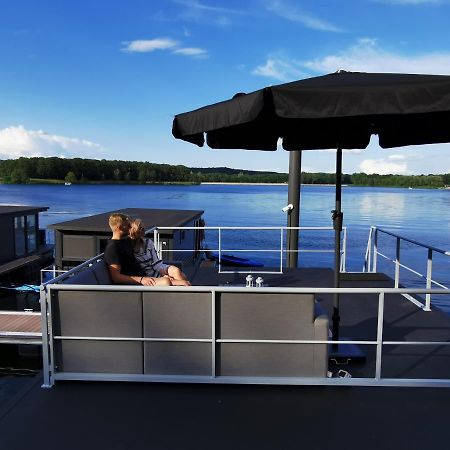 Houseboats Mookerplas Met Dakterras Middelaar Exterior photo