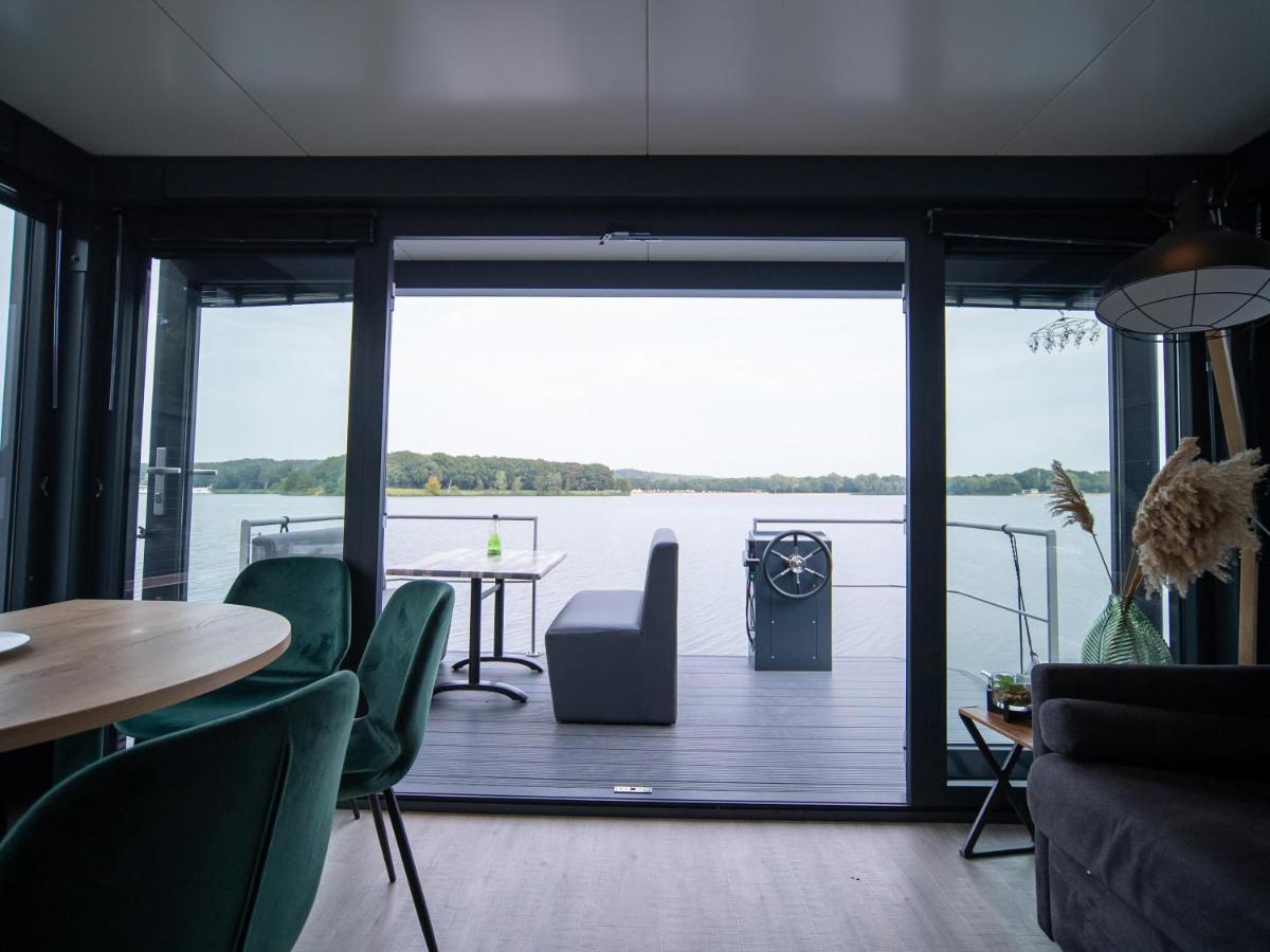 Houseboats Mookerplas Met Dakterras Middelaar Exterior photo